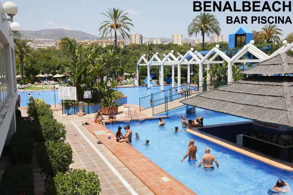 Estudio En Benalbeach, Vistas Mar, Primera Linea Playa Benalmadena Bagian luar foto